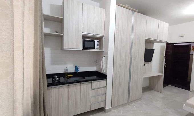 Curitiba Financial District Apartamento | Kitchenette Aconchegante no Centro de Curitiba. Ótimo Custo-benefício!