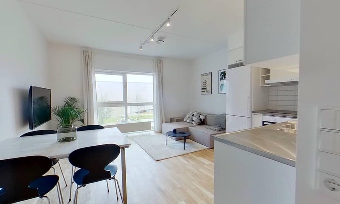 Limhamn Apartamento | Great newbuild 1-bed by Limhamn Marina