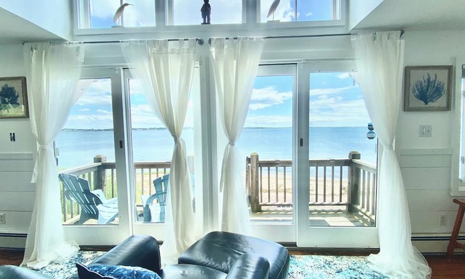 Fairhaven Casa | Private Ocean Front Beach House with 4 bedrooms Sleeps 8 Has a Mooring