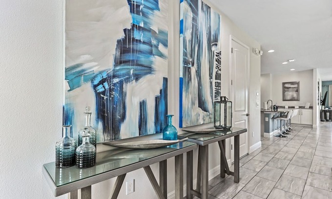 West Kissimmee Casa | Modern Family Villa With Games Room Close To Disney