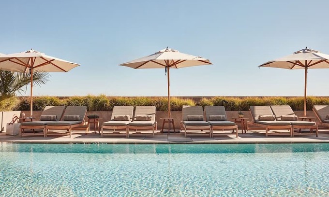 Downtown Casa | Santa Monica Proper Hotel, Premier Double Queen, City Views, Balearic Bar, 4 Units