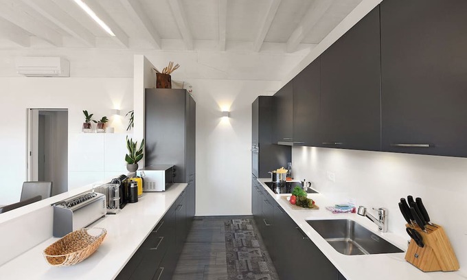 Caslano Apartamento | Elegant Lugano Lake View, Caslano, Switzerland