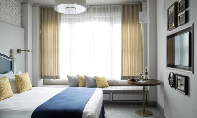 Theater District Apartamento | Deluxe Queen Room Near Glide Memorial Church SAN