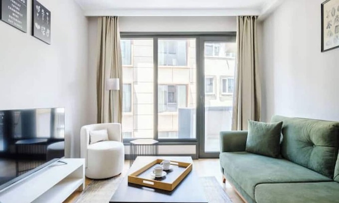 Kagithane Apartamento | Flora - 1BD Fantastic Central Flat in a Residence