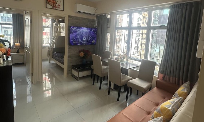 Tsim Sha Tsui Apartamento | Bright & Spacious Entire 2 bedrooms Unit in TST Walk to K11 and Victoria Harbour