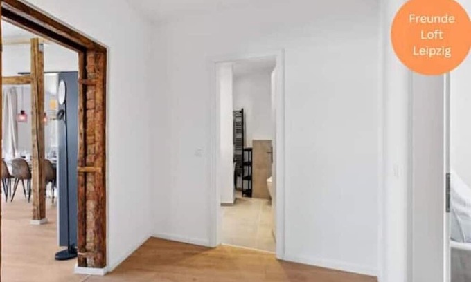 Volkmarsdorf Apartamento | Loft für 10 Freunde