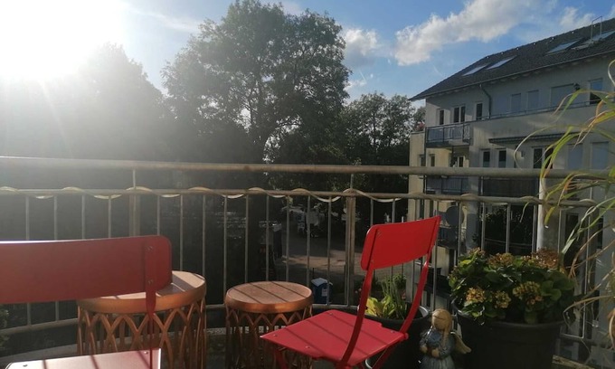 Remscheid Apartamento | Apartment 'Skyview Remscheid' with Mountain View and Balcony