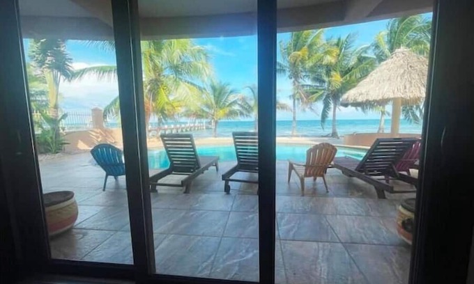 Hopkins Casa | Hopkins Beach Retreat -Pool House, Pool & Beach are both right outside your door