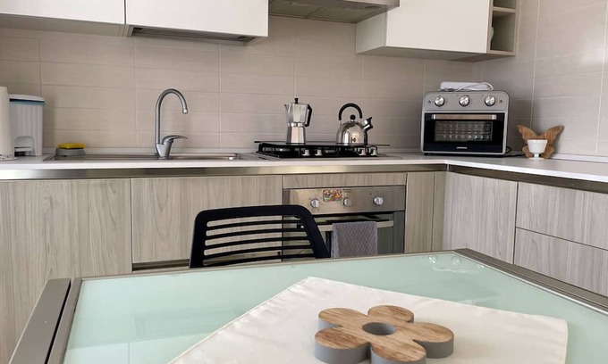 Petacciato Apartamento | Beautiful apartment for 4 people with WIFI, A/C, TV and patio