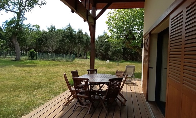 Saint-Paul-en-Born Casa | Maison au Calme Entre Océan, Forêt et lac