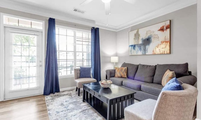 Cumberland Apartamento | Braves Stadium Escape: Biz & Fam, Gated Community