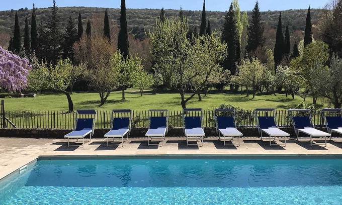 Valaurie Casa | Homerez - Nice house for 2 ppl. with shared pool, garden and terrace at Valaurie