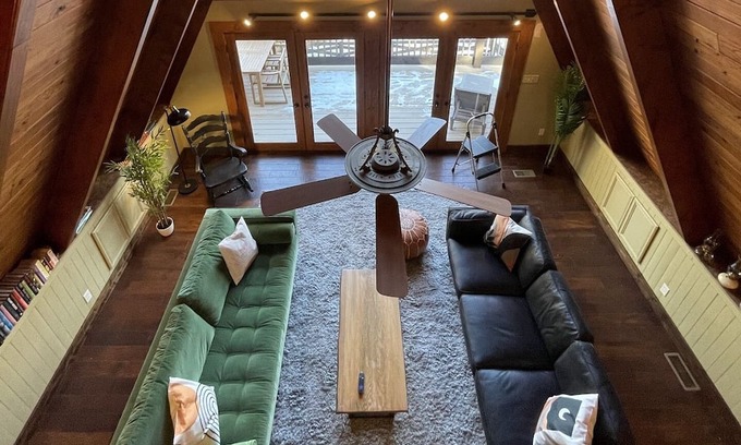 Wardensville Casa | Trout Run at Lost River A-Frame Cabin