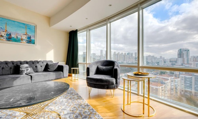 Basaksehir Apartamento | Residence with City View Near Mall of Istanbul