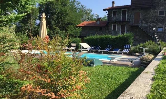 Colico Villa | Villa Borgo Antico with 2 suites, pool and Panoramic View!