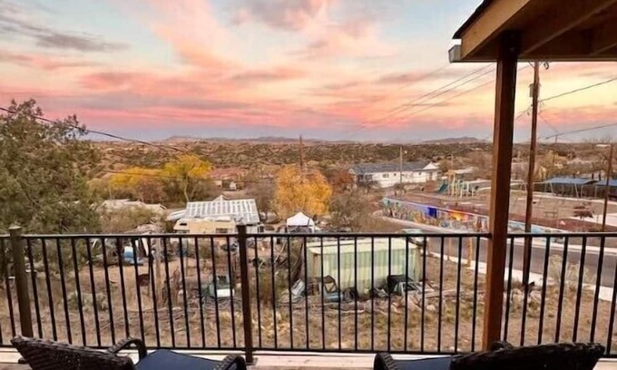 Tyrone Casa | Huge views from the Zia House just above downtown