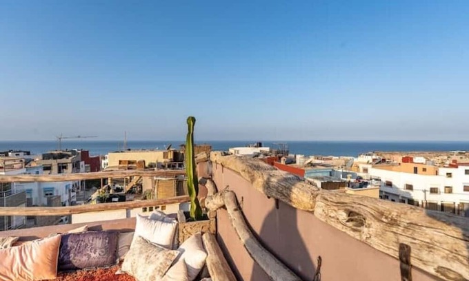 Imsouane Apartamento | Imsouane Bay: 1 Schlafzimmer: Wohnung mit Balkon/meerblick