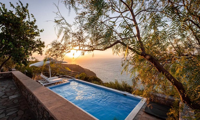 Kitries Villa | Stunning Messinia Resort Villa | Platinum Private Pool Villa Sea View | Private Pool & Sea Views