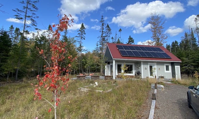 Truro Casa | Nova Scotia Nature nest - Net-Zero + Passive House Small Home for 2 - Tour NS