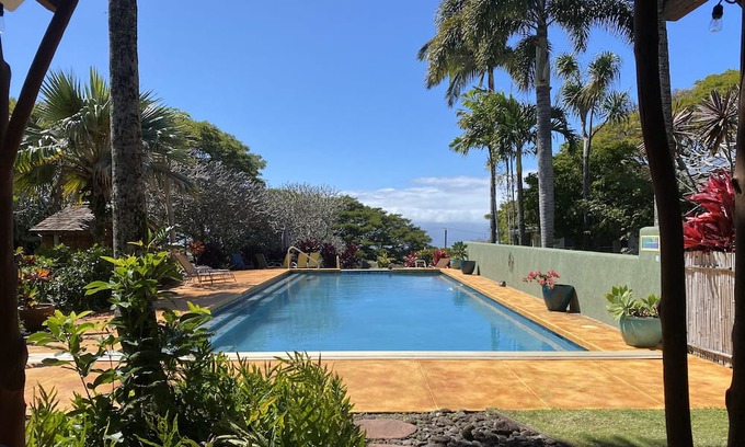 Makawao Casa | Historic Upcountry Maui Property With Pool, 5 Bedrooms, Sleeps 12