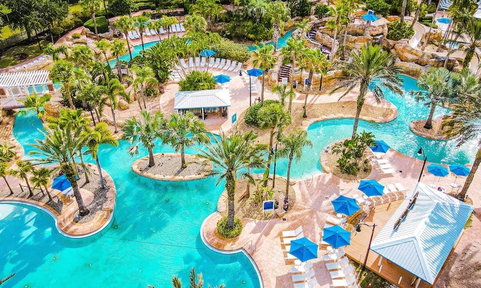 Galilee Casa | Modern Condo with Large Outdoor Patio. Reunion Resort Water Park Access near Disney at Spectrum Resort Orlando by Rentyl – B16 #137