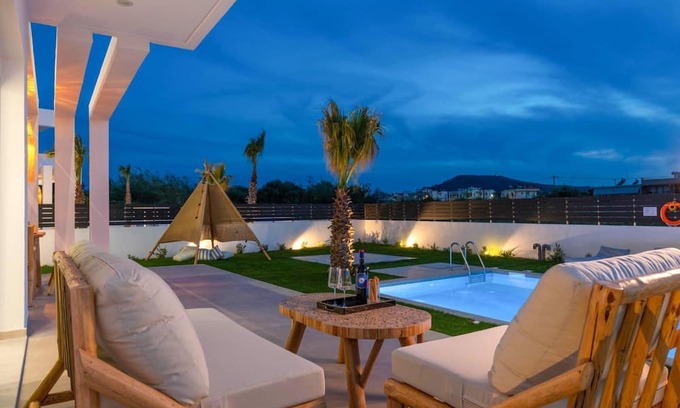 Petaloudes Villa | Villa Rosmary Martini by Villa Plus