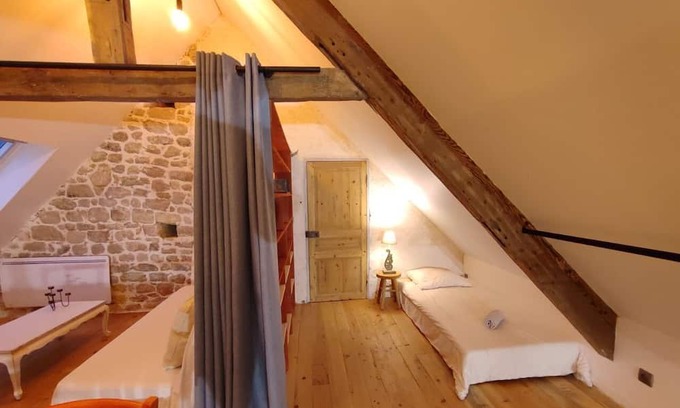 Kernascleden Apartamento | Appartement Spacieux Dans Ancienne Bâtisse Bretonne