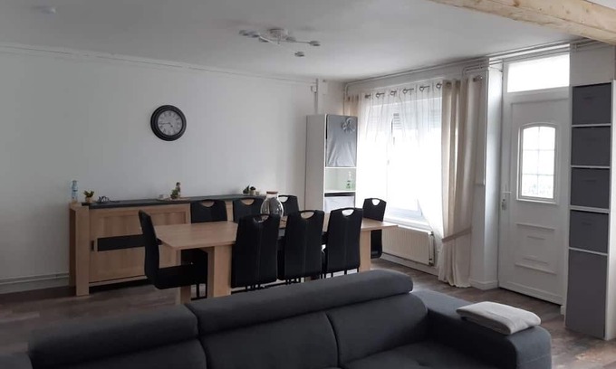 Gravelines Casa | Gîte Situé à 1 km de la Centrale Nucléaire.. Tout Confort, Proximité Commerce