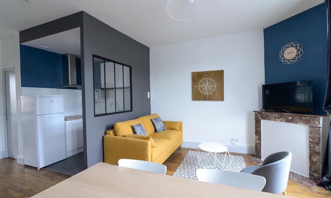 Haussonville-Blandan-Mon Desert-Saurupt Apartamento | # Le Palais des Thermes @ Appartement à Nancy Thermal