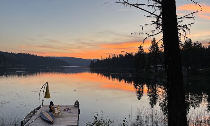 Eagle Creek Cabaña | 4 season timberframe lake house in the pristine Caribou