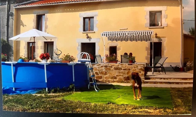 Charente Limousine Casa | Quaint, Historic French Village charm and lots of space to chill