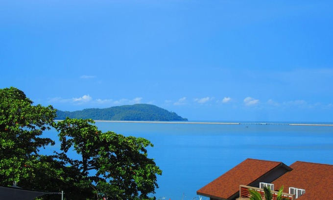 Kuala Teriang Apartamento | Penthouse flr sea view quiet fibre long short stay