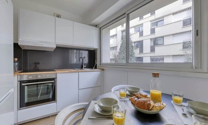Butte-aux-Cailles Apartamento | New Stunning Flat with Balcony - Paris 13-Mid-term