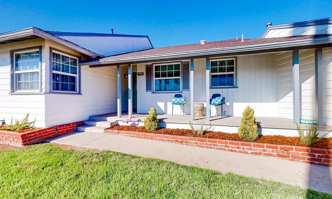 Coastal San Pedro Casa | Dog-friendly home with a firepit, fireplace, foosball, enclosed backyard, grill