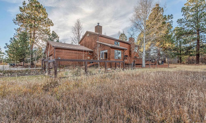 Durango West Casa | Nestled back from the road behind tall aspens w/ private views of open space