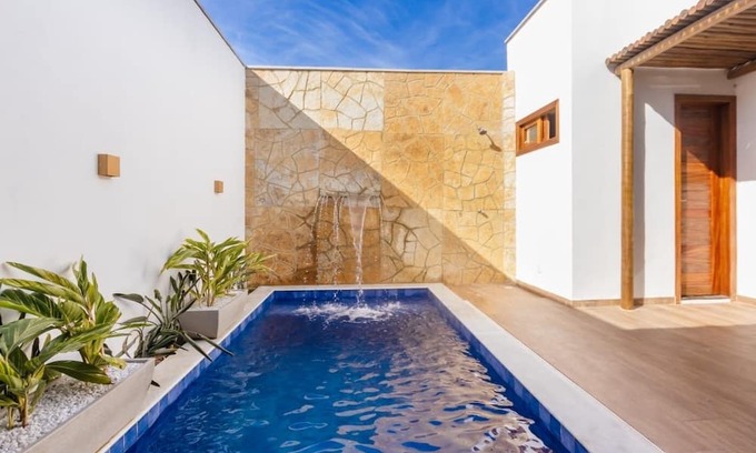 Cajueiro da Praia Chalet De Esquí | Villa Indonesia BG - Inspirada nas Famosas Villas de Bali