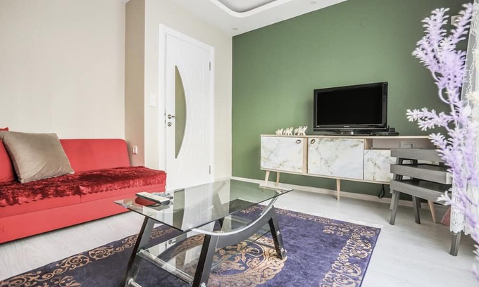 Kucukcekmece Apartamento | Flat Close to Shopping Malls in Kucukcekmece