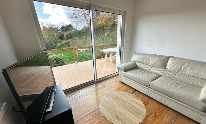 Berneval-le-Grand Apartamento | Appartement au Calme Entre Terre et mer ,dans un Petit Village Proche de Dieppe