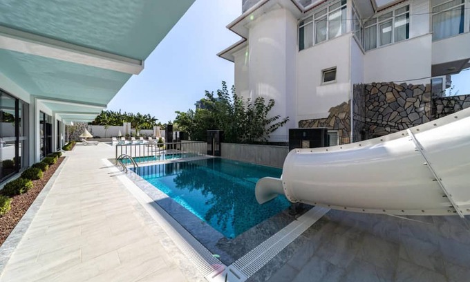 Kargicak Apartamento | Modern Apartment with Shared Sauna in Alanya