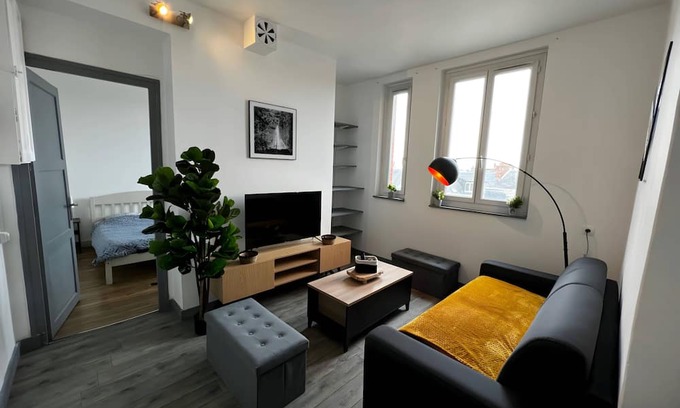 Nord - Gare Apartamento | Le Manhattan - Gare - Centre - 4p - Rêve au Mans