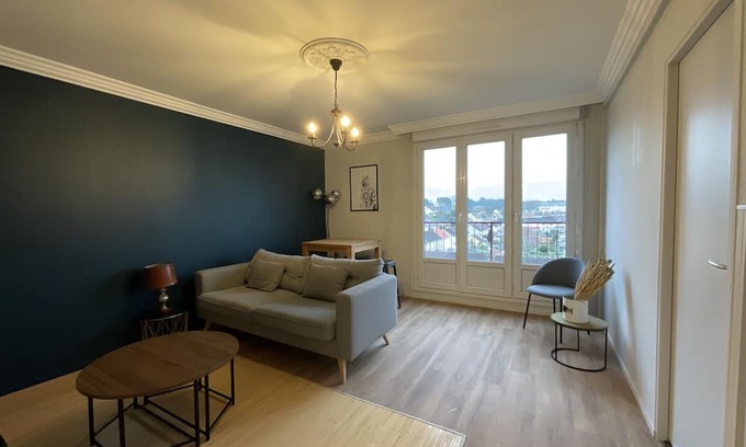 Funay - Bruyeres Apartamento | Les Licornes - 6p - Parking - Rêve au Mans