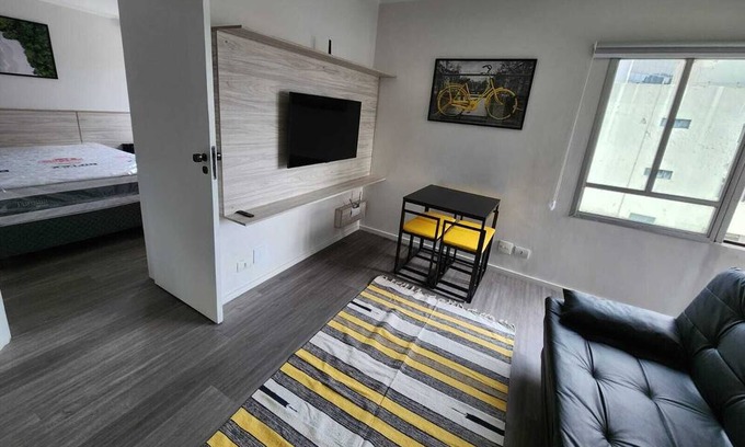 Liberdade Apartamento | Flat Magnifico c/ Garagem! - 1308