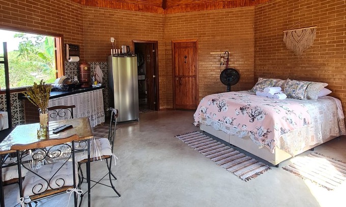Divino de Sao Lourenco Cabina | Casa do Chapéu Cabana Estrela A 200 Metros das Cachoeiras