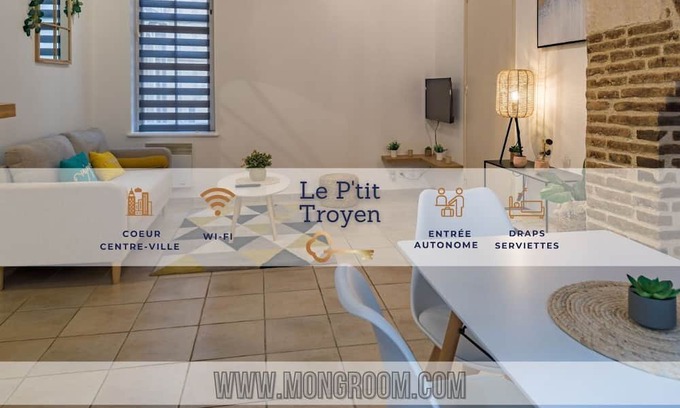 Old Town Apartamento | P'tit troyen - Historic dowtown - Mon Groom