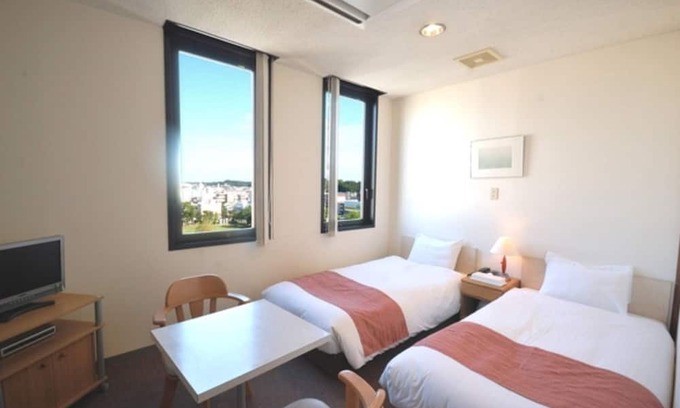 Mito Casa | Nonsmoking Twin x Unit bath vs | Room only pl / Mito Ibaraki