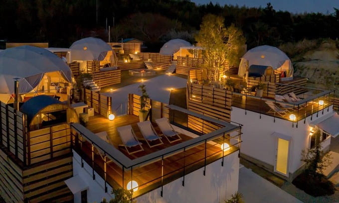 Nishi Ward Cabina | glamping dome / Hamamatsu Shizuoka