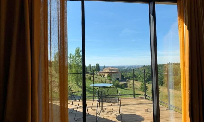 Vieille-Toulouse Apartamento | Studio Design, Terrasse et Belle Vue, Cuisine, Douche à L'italienne no2
