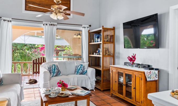 Great Mountain Cabaña | British Virgin Islands Modernique Villa with ocean views!