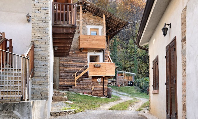 Venasca Chalet De Esquí | Chalet "Betulla" with Mountain View, Balcony & Wi-Fi