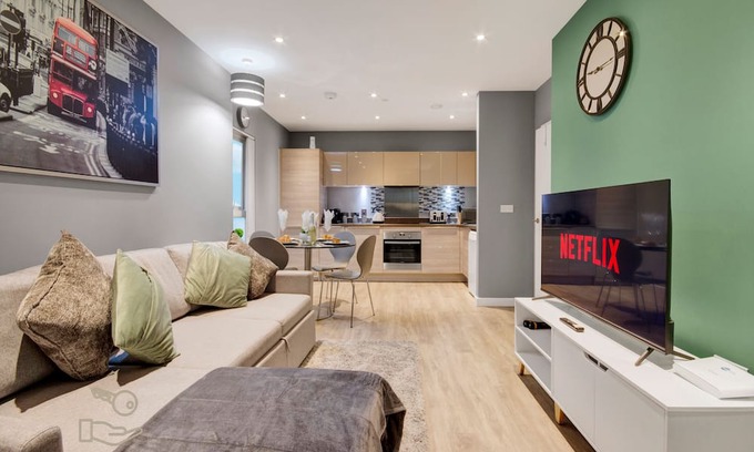 Fairfield Apartamento | Deluxe Croydon Apartment - NHS & Professionals